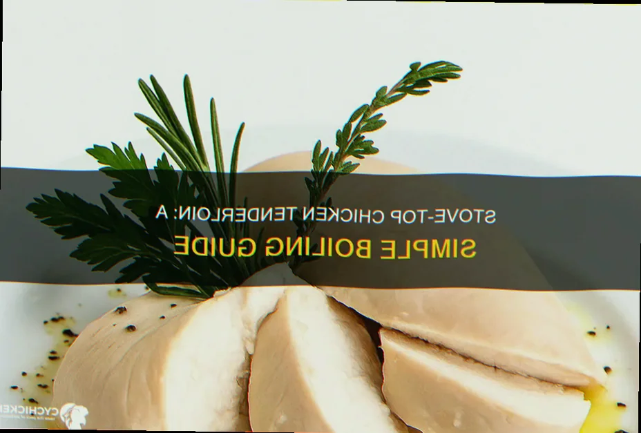 How long to boil chicken tenderloin