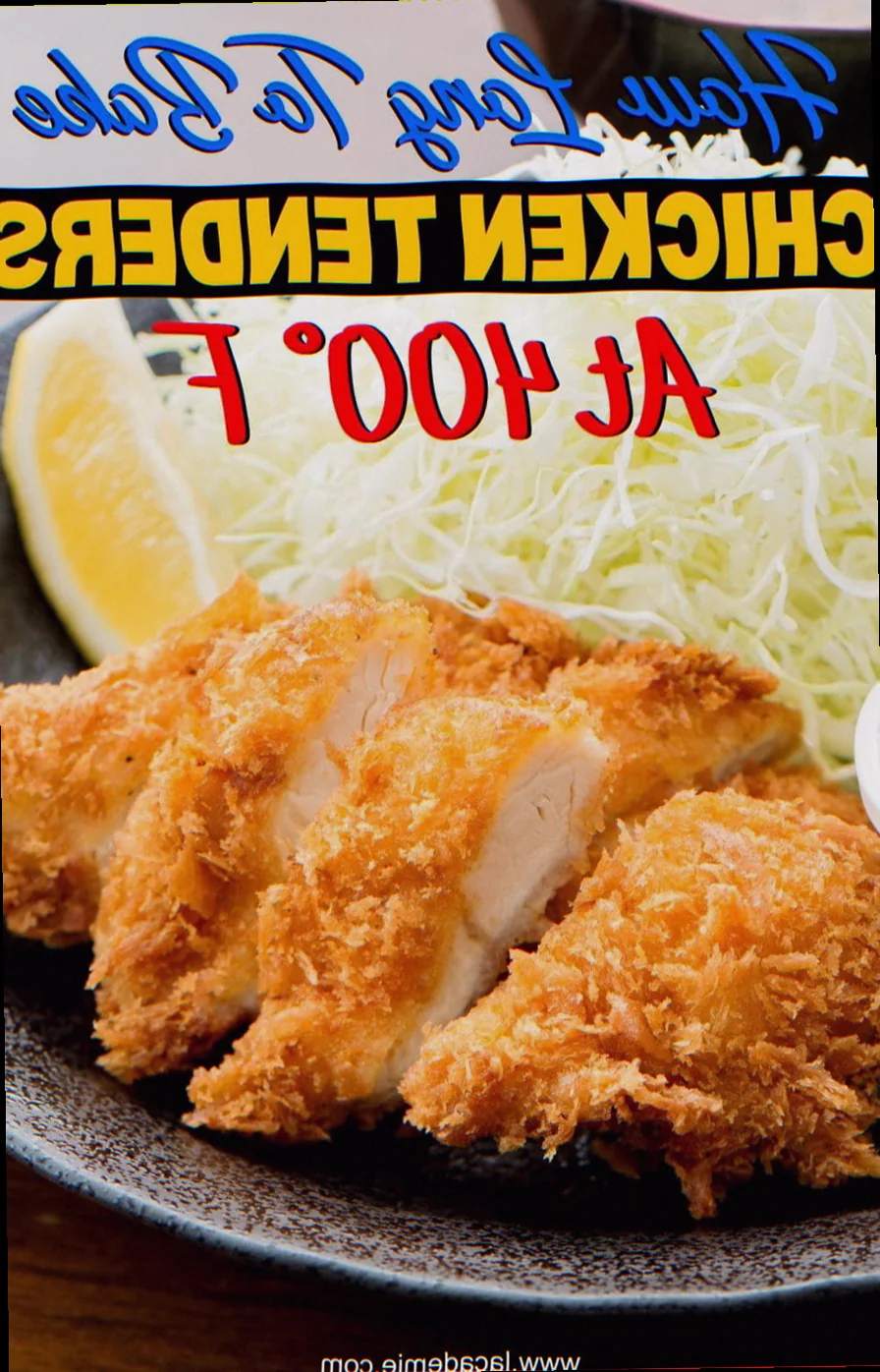 How long to cook chicken tenders at 400